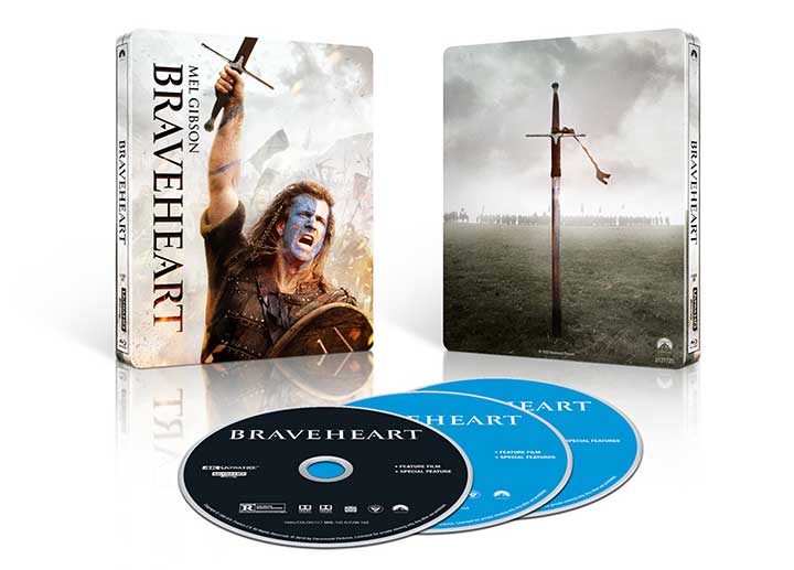 Braveheart 4K Blu-ray Steelbook
