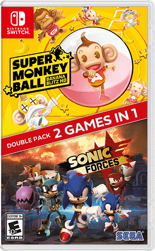 Sonic Forces + Super Monkey Ball: Banana Blitz HD Double Pack for Nintendo Switch