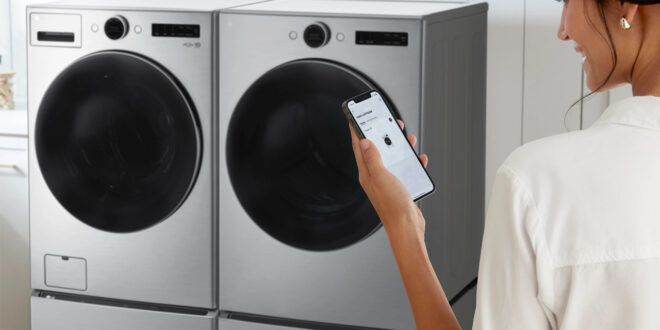LG Smart Front Load Washer and Dryer, and SideKick™ Pedestal Washer