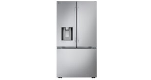 LG Counter-Depth MAX™ with Zero Clearance™ 3-Door French Door Refrigerator with Thin Door Design