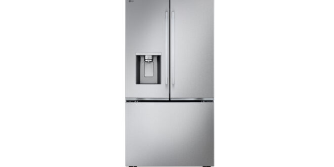 LG Counter-Depth MAX™ with Zero Clearance™ 3-Door French Door Refrigerator with Thin Door Design